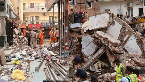 Building collapse accident in Delhi; Building owner arrested