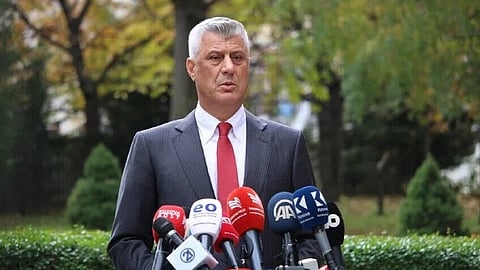Former Kosovo President Hashim Thaçi sentenced to 25 years in prison