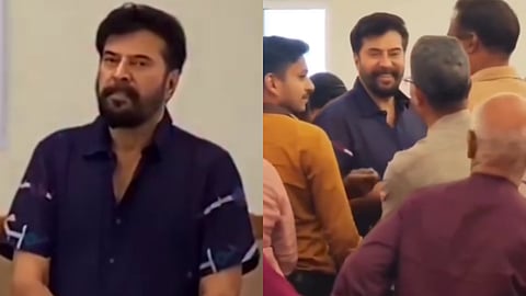ലോ കോളേജ് ക്ലാസ്മേറ്റ്‌സിനൊപ്പം മമ്മൂട്ടി; എൽഎൽബി ബാച്ചിന്റെ 50ാം വാർഷികാഘോഷ ദൃശ്യങ്ങൾ വൈറൽ