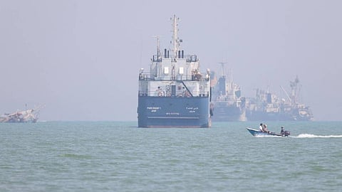 Attack on a ship off the coast of Oman