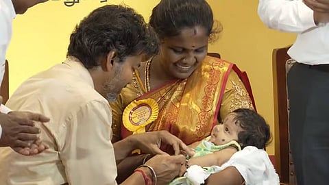Launch of the 'Thaimaman Thanga Mothiram scheme