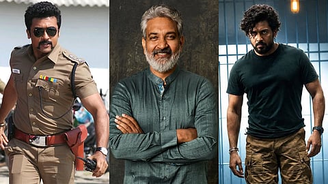 "സിങ്കത്തിൽ മാസ് മസാല പൊലീസുകാരനെ സൂര്യ കാട്ടിത്തന്നു, 'സീനി'നായി കാത്തിരിക്കുന്നു"; ജിത്തു മാധവൻ ചിത്രത്തിന് ആശംസകളുമായി രാജമൗലി 