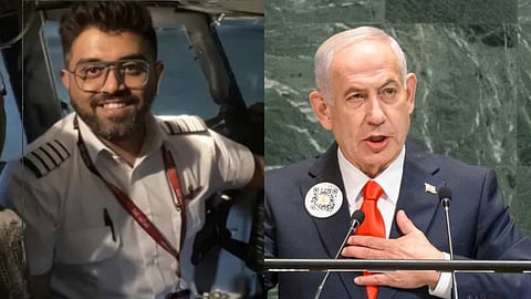 Israeli Prime Minister Benjamin Netanyahu praises Indian pilot