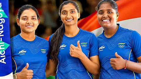 India wins gold in women's recurve archery