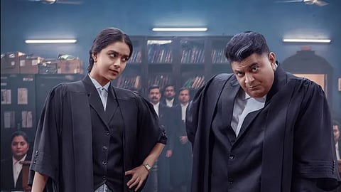 അഭിഭാഷകരായി കീർത്തി സുരേഷും മിഷ്കിനും; 'സത്യവാൻ സാവിത്രി' റിലീസ് തീയതി പുറത്ത്