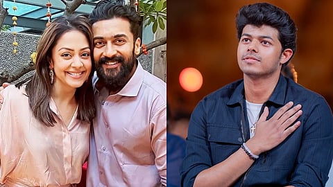 "കുഞ്ഞു സഞ്ജയ് സംവിധായകനായി എന്ന് വിശ്വസിക്കാൻ കഴിയുന്നില്ല"; 'സിഗ്മ'യ്ക്ക് ആശംസകളുമായി സൂര്യയും ജ്യോതികയും