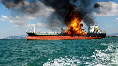 Kuwait-Flagged Tanker Hit In Strait Of Hormuz