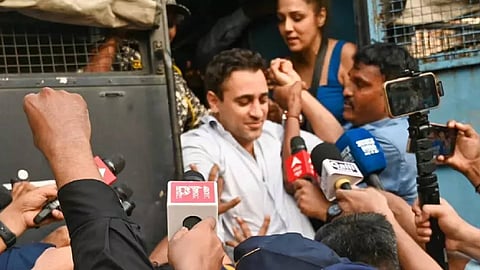 Actor Imran Khan, who participated in a protest in Mumbai, is in police custody