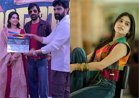 Mass Maharaja Ravi Teja's 78th movie is officially titled 'Thulabharam'. Directed by Vivek Athreya, the horror-comedy stars Anaswara Rajan and Priyanka Mohan. Check cast, pooja, and release details.