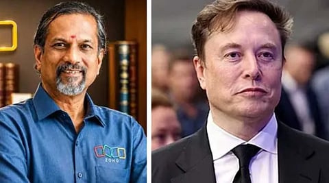 Zoho founder Sridhar Vembu takes a dig at Elon Musk over the Starlink row, emphasizing India's ultra-cheap data tariffs and addressing the satellite spectrum allocation debate.