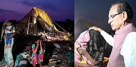 Shivraj takes on MP government over demolition of tribal homes