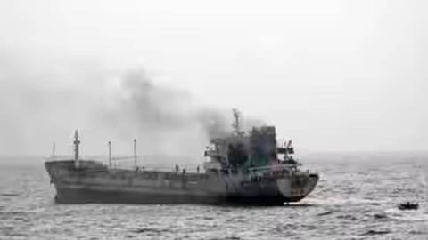 Another attack on a ship off the coast of Oman