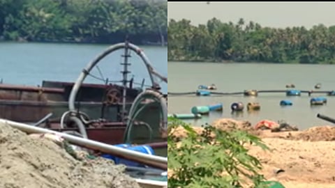 മുന്നറിയിപ്പുകൾ അവഗണിച്ച് പൊഴിക്കരയിൽ വീണ്ടും മണൽഖനനം; തീരദേശപാത തകരുമോ എന്ന ആശങ്കയിൽ ജനം 