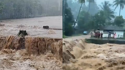 മലപ്പുറത്ത് മലയോര മേഖലയിൽ മലവെള്ളപ്പാച്ചിൽ; പുഴകൾ കരകവിഞ്ഞൊഴുകുന്നു