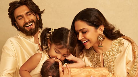 രണ്ടാമത്തെ മകളുടെ പേര് വെളിപ്പെടുത്തി ദീപികയും രൺവീറും; ആദ്യ ചിത്രം പങ്കുവച്ചു