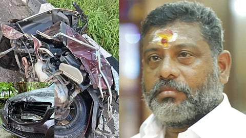ചേരാനല്ലൂരിലും നെടുമ്പാശേരി മോഡൽ വാഹനാപകടം; ജഡ്ജിയുടെ മകനായ പതിനേഴുകാരൻ ഓടിച്ച ബെൻസ് കാർ ഇടിച്ച് സ്കൂട്ടർ യാത്രികന് ദാരുണാന്ത്യം