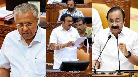 'നാവിന് എന്തും പറയാനുള്ള ശേഷിയുണ്ടെന്ന ധാരണയില്‍ സഭയില്‍ പറയരുത്'; എസ്എംഎ മരുന്ന് വിവാദത്തിൽ നിയമസഭയിൽ ഭരണ-പ്രതിപക്ഷ വാക്പോര്
