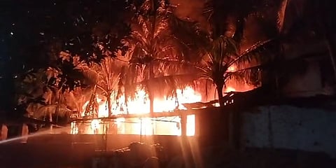 തിരുവനന്തപുരം ഇന്‍റസ്ട്രിയല്‍ ഏരിയയിലെ തീപിടിത്തം, തീ പൂര്‍ണമായും അണച്ചു
