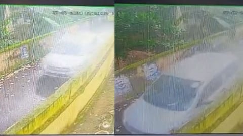 വഞ്ചിയൂരിലെ വെടിവെപ്പ്: നമ്പര്‍ പ്ലേറ്റ് വ്യാജം; അക്രമി എത്തിയെന്ന് കരുതുന്ന കാറിന്റെ സിസിടിവി ദൃശ്യം പുറത്ത്