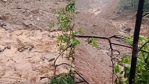 കോഴിക്കോട് വിലങ്ങാട് വീണ്ടും ഉരുൾപൊട്ടൽ; കുടുംബങ്ങളെ ക്യാമ്പിലേക്ക് മാറ്റി;  ഒഴിവായത് വൻ ദുരന്തം