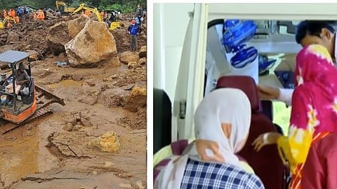 ഒന്നിച്ചു വന്നവർ രണ്ടായി; ദുരന്ത ഭൂമിയിൽ നിന്നും  പ്രിയദർശിനി തനിച്ചു മടങ്ങി