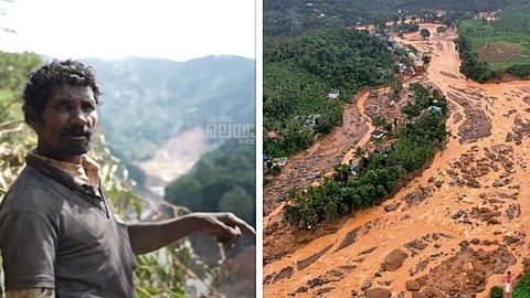 മലമുകളില്‍ വിള്ളല്‍ കണ്ടു; ഒരു വര്‍ഷം മുമ്പ് ഉരുള്‍പൊട്ടലിനെ കുറിച്ച് മുന്നറിയിപ്പ് നല്‍കിയെന്ന് ദൃക്‌സാക്ഷി
