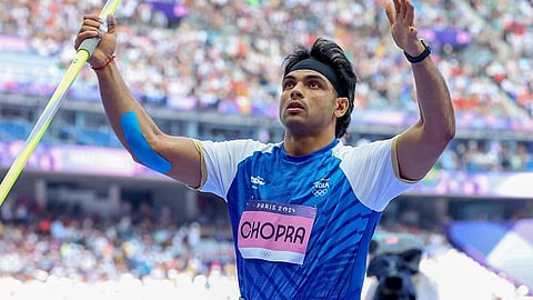 വെള്ളിത്തിളക്കത്തിൽ  നീരജ് ചോപ്ര; പാരിസ് ഒളിംപിക്സിൽ ഇന്ത്യക്ക് ആദ്യ വെള്ളി മെഡൽ