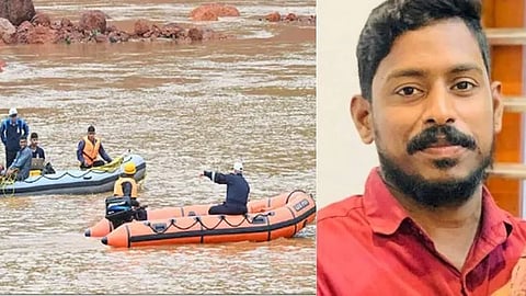 ഷിരൂർ തെരച്ചിൽ പുനരാരംഭിച്ചു, ലോറിയുടെ  ജാക്കി കണ്ടെത്തി; അര്‍ജുന്‍റേതെന്ന് സംശയം