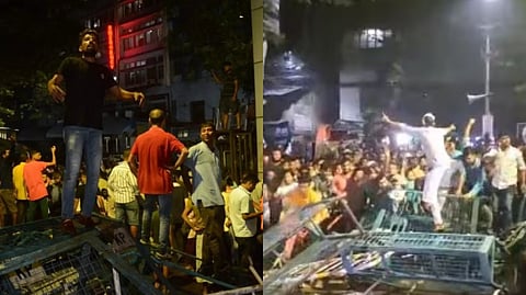 കൊല്‍ക്കത്തയിലെ ഡോക്ടറുടെ കൊലപാതകത്തില്‍ പ്രതിഷേധം; പുറത്തു നിന്നെത്തിയ ആള്‍ക്കൂട്ടം ആശുപത്രി അടിച്ചു തകര്‍ത്തു