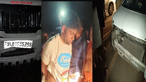 ലഹരിക്കടത്തെന്ന് സംശയം, പൊലീസ് പരിശോധനയെ വെട്ടിക്കാന്‍ ശ്രമിച്ച കാര്‍ തട്ടിയത് മൂന്ന് വാഹനങ്ങള്‍; പ്രതിയെ ഓടിച്ചിട്ട് പിടിച്ചു