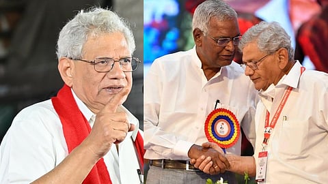 യെച്ചൂരി സമകാലിക കമ്യൂണിസ്റ്റ് പ്രസ്ഥാനത്തിലെ ഉജ്ജ്വലനായ നേതാവ്; വിയോഗത്തില്‍ ഞാന്‍ ദുഃഖിതന്‍: ഡി രാജ