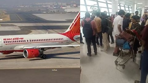 ഡൽഹി - കൊച്ചി എയർ ഇന്ത്യ വിമാനം വൈകുന്നു;   യാത്രക്കാർ പ്രതിസന്ധിയിൽ