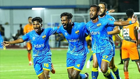 സൂപ്പർ ലീഗ് കേരള: തൃശൂർ മാജിക്കിനെ തകർത്ത് ആദ്യ ജയം സ്വന്തമാക്കി തിരുവനന്തപുരം കൊമ്പൻസ്