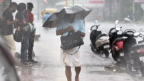 സംസ്ഥാനത്ത് വീണ്ടും മഴ ശക്തമാകുന്നു; ഇന്ന് ഏഴ് ജില്ലകളിൽ  യെല്ലോ അലേർട്ട്