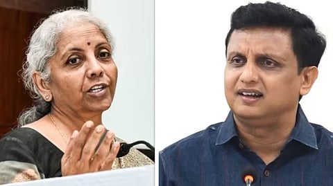 ഡ്രാക്കുളകളുടെ സ്പോൺസറായി ധനമന്ത്രി മാറി, കോർപ്പറേറ്റ് കമ്പനികൾക്കായി കേന്ദ്ര സർക്കാർ ദാസ്യവേല ചെയ്യുന്നു: മന്ത്രി മുഹമ്മദ് റിയാസ്