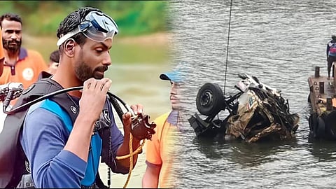 റഡാർ പോലും പരാജയപ്പെട്ടിടത്ത് വിജയത്തിലേക്ക് അടുപ്പിച്ച നിശ്ചയദാർഢ്യം: ഷിരൂർ ദൗത്യത്തിലെ ഒരേയൊരു 'ഈശ്വർ മാൽപ്പെ'