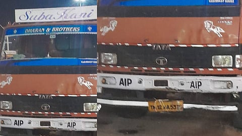 എറണാകുളത്ത് ദേശീയപാതയില്‍ രണ്ട് ദിവസമായി നിര്‍ത്തിയിട്ട ലോറിക്കുള്ളില്‍ മൃതദേഹം; ഡ്രൈവറെന്ന് സംശയം