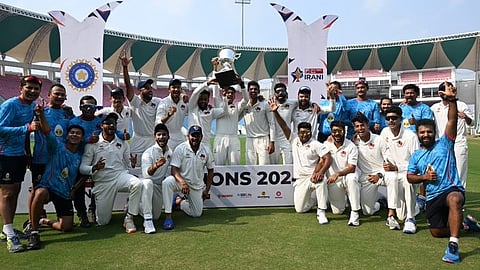 റെസ്റ്റ് ഓഫ് ഇന്ത്യയെ തകർത്തു; 27 വര്‍ഷത്തിന് ശേഷം ഇറാനി കപ്പിൽ മുത്തമിട്ട് മുംബൈ