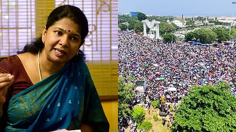 'വേദനാജനകം, അനിയന്ത്രിതമായ ഒത്തുചേരലുകൾ ഒഴിവാക്കണം'; വ്യോമസേന എയർഷോ അപകടത്തില്‍ കനിമൊഴി