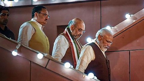 ഹരിയാനയില്‍ സർക്കാർ രൂപീകരിക്കാനൊരുങ്ങി ബിജെപി; പാർട്ടി സെക്രട്ടറിമാരുടെ അടിയന്തര യോഗം വിളിച്ച് ജെ.പി. നദ്ദ