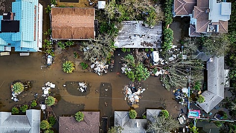 മില്‍ട്ടണ്‍ ചുഴലിക്കാറ്റ്: ഫ്ലോറിഡയില്‍ 9 മരണം, ഒഴിഞ്ഞുമാറാതെ അപകടഭീഷണി