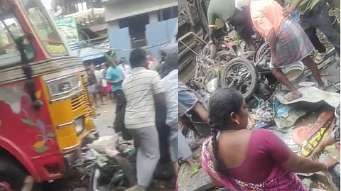 തമിഴ്നാട്ടില്‍ നിയന്ത്രണം വിട്ട ലോറി ഇഡ്ഡലി കടയിലേക്ക് പാഞ്ഞുകയറി മലയാളി മരിച്ചു