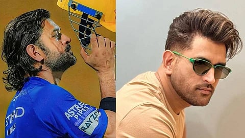 'തല' പോലെ വരുമാ, നീളന്‍ മുടിക്ക് വിട; സ്റ്റൈലിഷ് ഹെയര്‍ സ്റ്റൈലുമായി ധോണി!