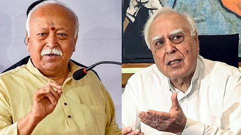 "ആര് കേൾക്കും... മോദിയോ?"; മോഹൻ ഭഗവതിനെ പരിഹസിച്ച് കപിൽ സിബൽ
