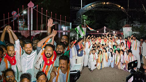 ജയില്‍ മോചിതരായി പി.കെ ഫിറോസും രാഹുല്‍ മാങ്കൂട്ടത്തിലും; സ്വീകരിക്കാനെത്തി ഷാഫി പറമ്പില്‍