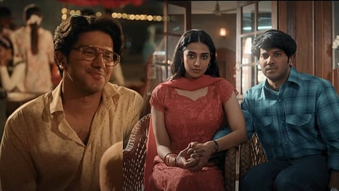 'മിണ്ടാതെ.. മിണ്ടാതെ' റൊമാന്‍റിക് മോഡില്‍ വീണ്ടും ദുല്‍ഖര്‍ സല്‍മാന്‍; ലക്കി ഭാസ്കറിലെ വീഡിയോ ഗാനം പുറത്ത്