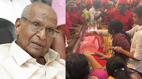 എം.എം. ലോറൻസിന്‍റെ മൃതദേഹം പഠനാവശ്യത്തിന് നൽകരുതെന്ന ഹർജി; ഉത്തരവ് പറയുന്നത് ബുധനാഴ്ചത്തേക്ക് നീട്ടി ഹൈക്കോടതി