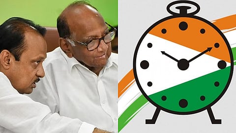 അജിത് പവാറും ശരദ് പവാറും