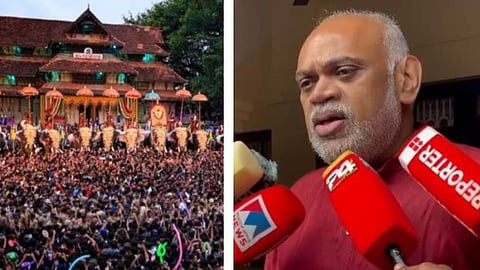 പൂരം കലക്കൽ വിവാദം: എഫ്ഐആർ തയ്യാറാക്കിയ പൊലീസ് നടപടിക്കെതിരെ പാറമേക്കാവ് ദേവസ്വം