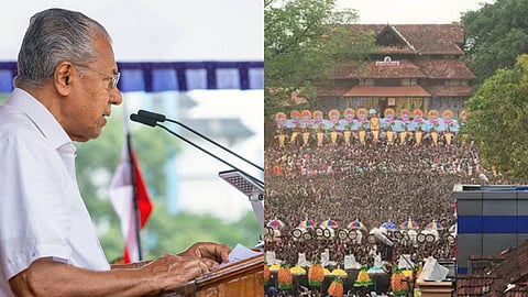 'തൃശൂര്‍ പൂരം അലങ്കോലപ്പെട്ടു എന്നല്ല, അലങ്കോലപ്പെടുത്താന്‍ ശ്രമമുണ്ടായി'; വിശദീകരണവുമായി മുഖ്യമന്ത്രിയുടെ ഓഫീസ്